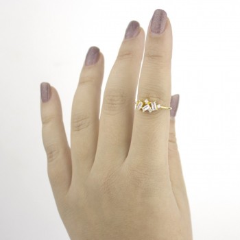 Anel de Prata Esterlina e... 2