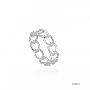 Bagues Argent lisse