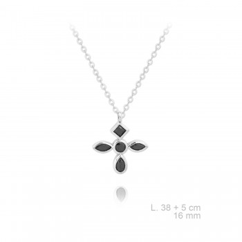 Silver Necklaces with Cubic...