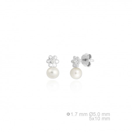 Boucles d'oreilles en Argent
