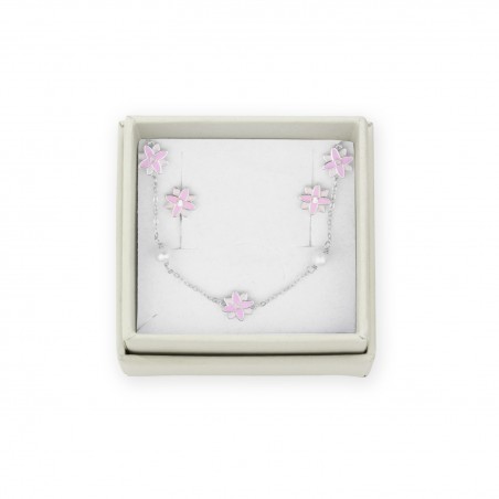 Sterling Silver Pack - Earrings and necklace