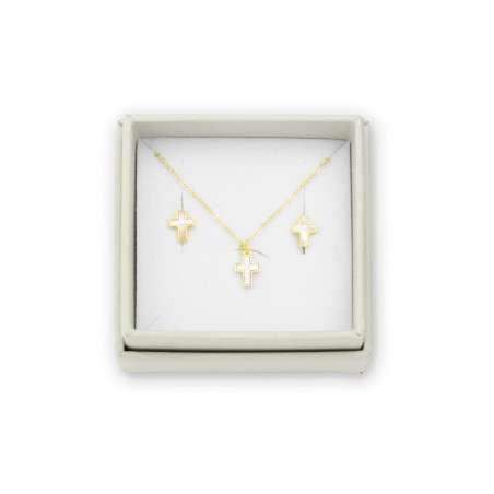 Prata Esterlina Pack - Brincos e gargantilha