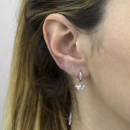 Pendientes Aro ANIMALS Elefante 