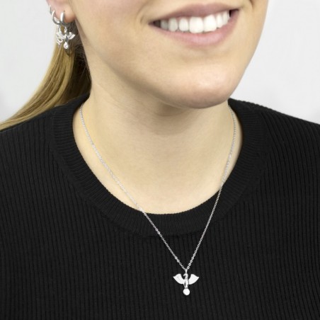 Silver Necklaces with Cubic Zirconium