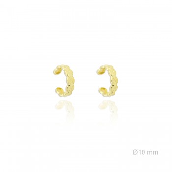Earcuff de Plata de Ley