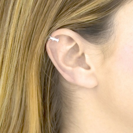 Earcuff de Plata de Ley