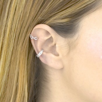 Earcuff de Plata de Ley 2