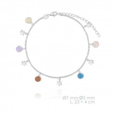 Bracelet de Cheville en Argent