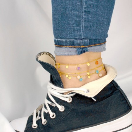 Tobillera de Plata de Ley