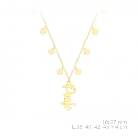 Gargantilha em Prata Esterlina