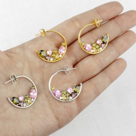 Pendientes de Plata de Ley