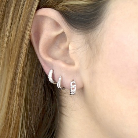 Boucles d'oreilles en Argent