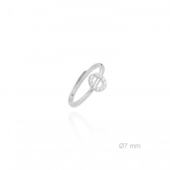 Silver Ring | O