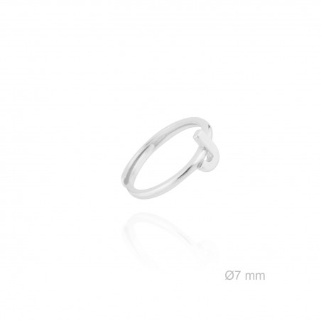 Silver ring | Letter J