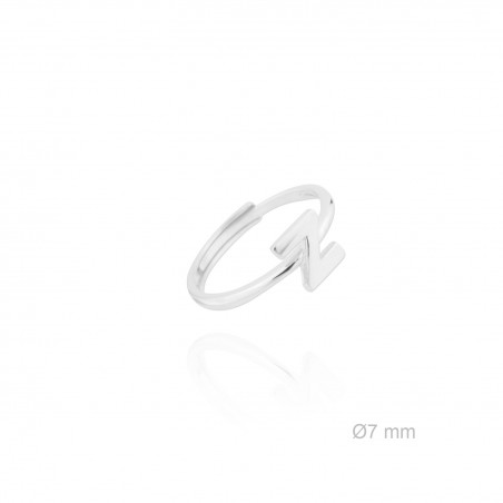 Bague en Argent | Lettre Z