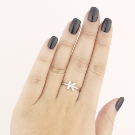 Bague en Argent | K