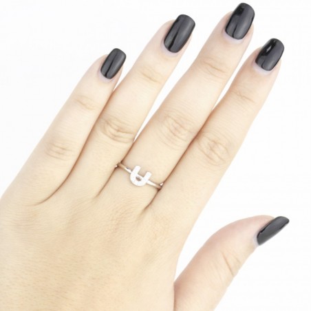 Bague en Argent | U