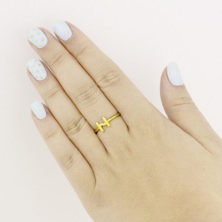 Bague en Argent | Lettre H