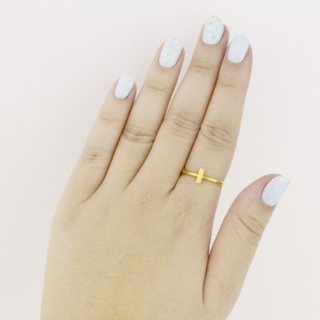 Bague en Argent | Lettre I