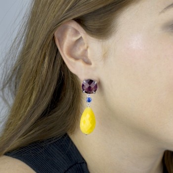 Pendientes de Plata de Ley  2