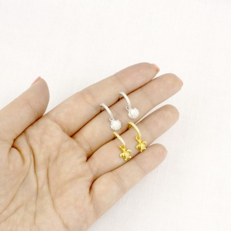 Pts BALI Concha cir. blanca