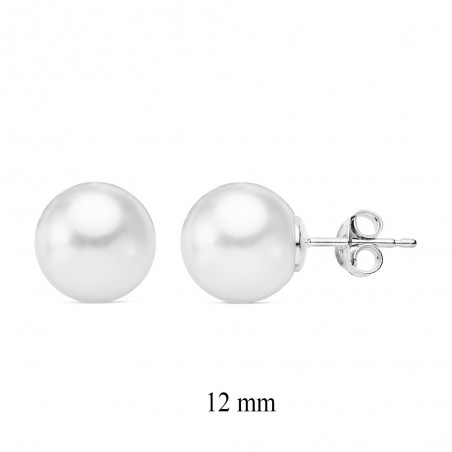 Boucles d'oreilles Perle/Gemme