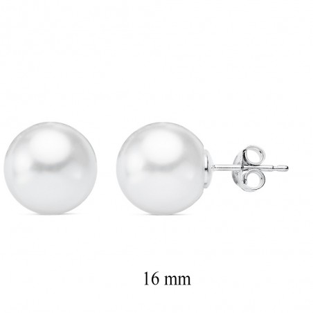 Boucles d'oreilles Perle/Gemme