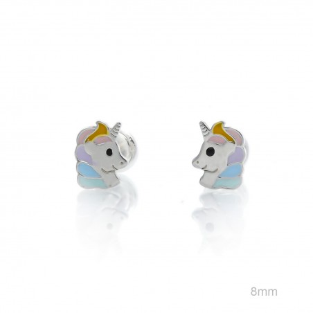 Boucles d'oreilles Argent lisse