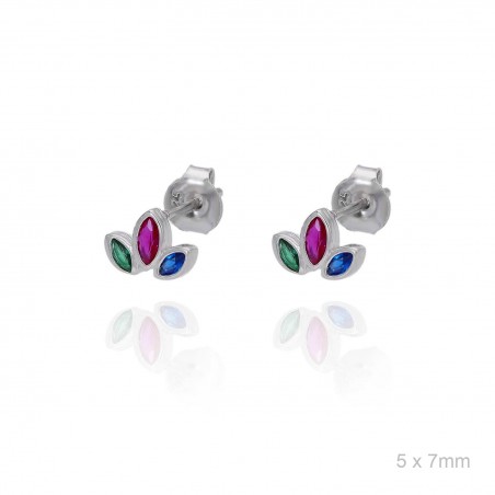 Boucles d'oreilles Zircons