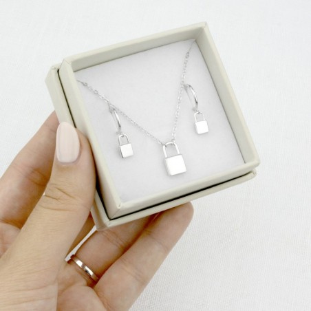 Gargantilla Candado Liso