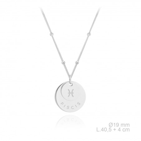 Sautoirs Argent lisse