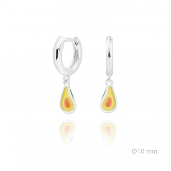 Silver earrings