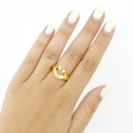 Bague en Argent avec oxyde de zirconium