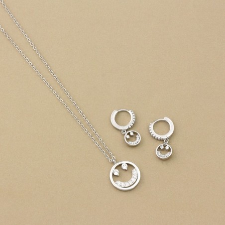 Sautoir en Argent avec oxyde de zirconium