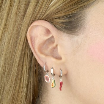 Pendientes Aro Fruits Aguacate 2
