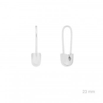 Silver earrings