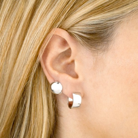 Silver earrings