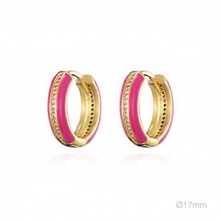 Boucles d'oreilles Zircons