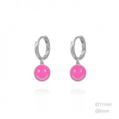 Boucles d'oreilles Argent lisse