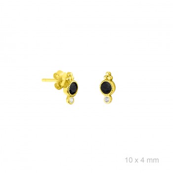 Silver earrings