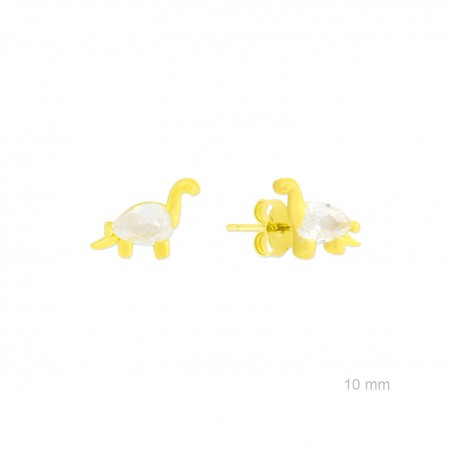 Boucles d'oreilles en Argent avec oxyde de zirconium