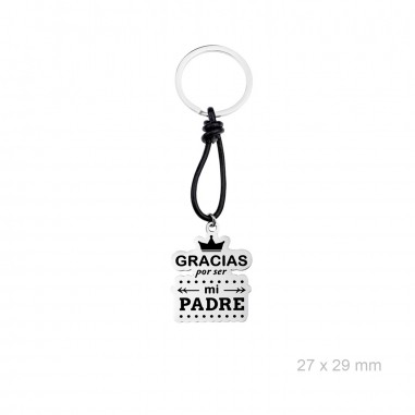 Porte-clés en Acier