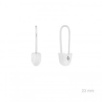Silver earrings