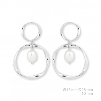Pendientes de Plata de Ley 