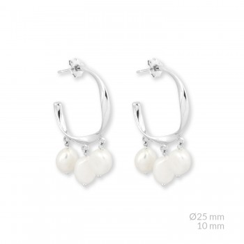 Boucles d'oreilles en Argent