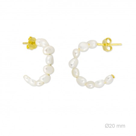 Boucles d'oreilles en Argent