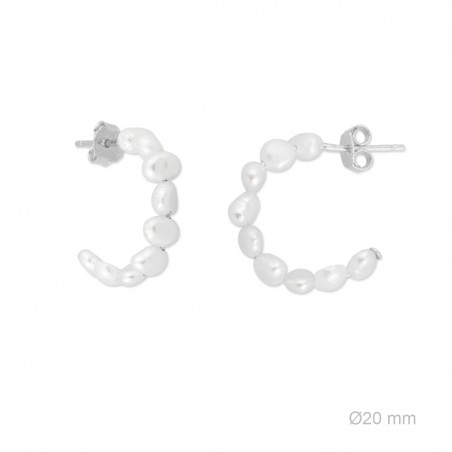 Boucles d'oreilles en Argent