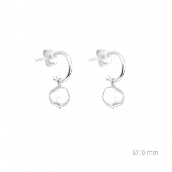 Aros Pres. 10mmØ Perla...