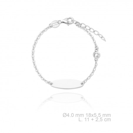 Pulsera de Plata de Ley 