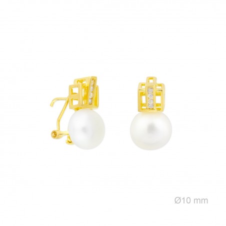 Pendientes de Plata de Ley